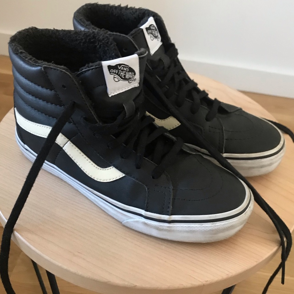 Faux Fur Lined SK8-HI Vans